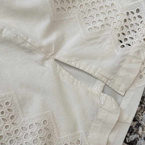 Free people White Eyelet Sundress M - Picture 6 of 9